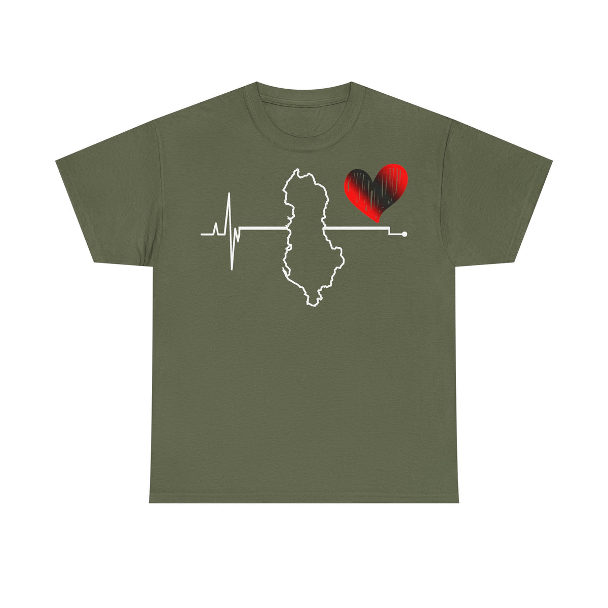 Albania Wappen Shqiptar Flagge Adler Fußball Fan Sport Unisex T Shirt
