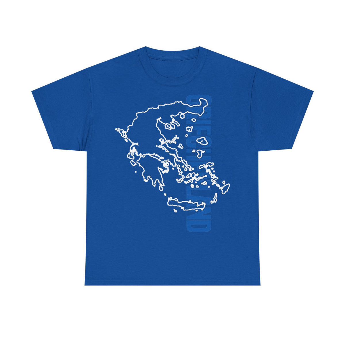 Grecia Grecia Bandera Escudo Patria Fútbol Deporte Aficionado Idea de regalo - Camiseta unisex