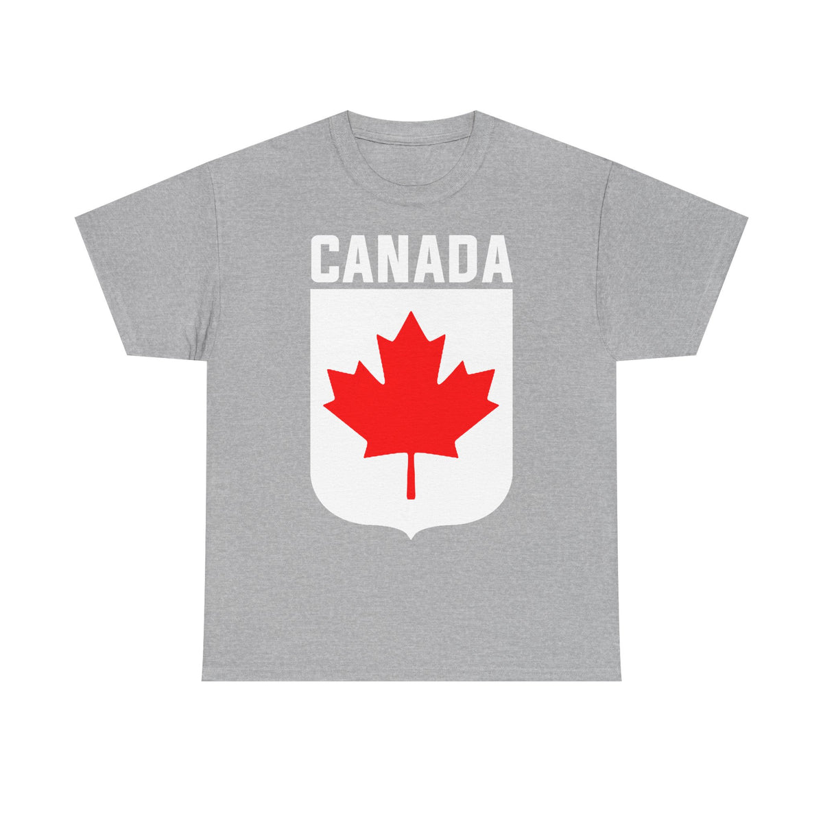 Canada Kanada Wappen Flagge Fan Sport Fußball Geschenkidee - Unisey T-Shirt