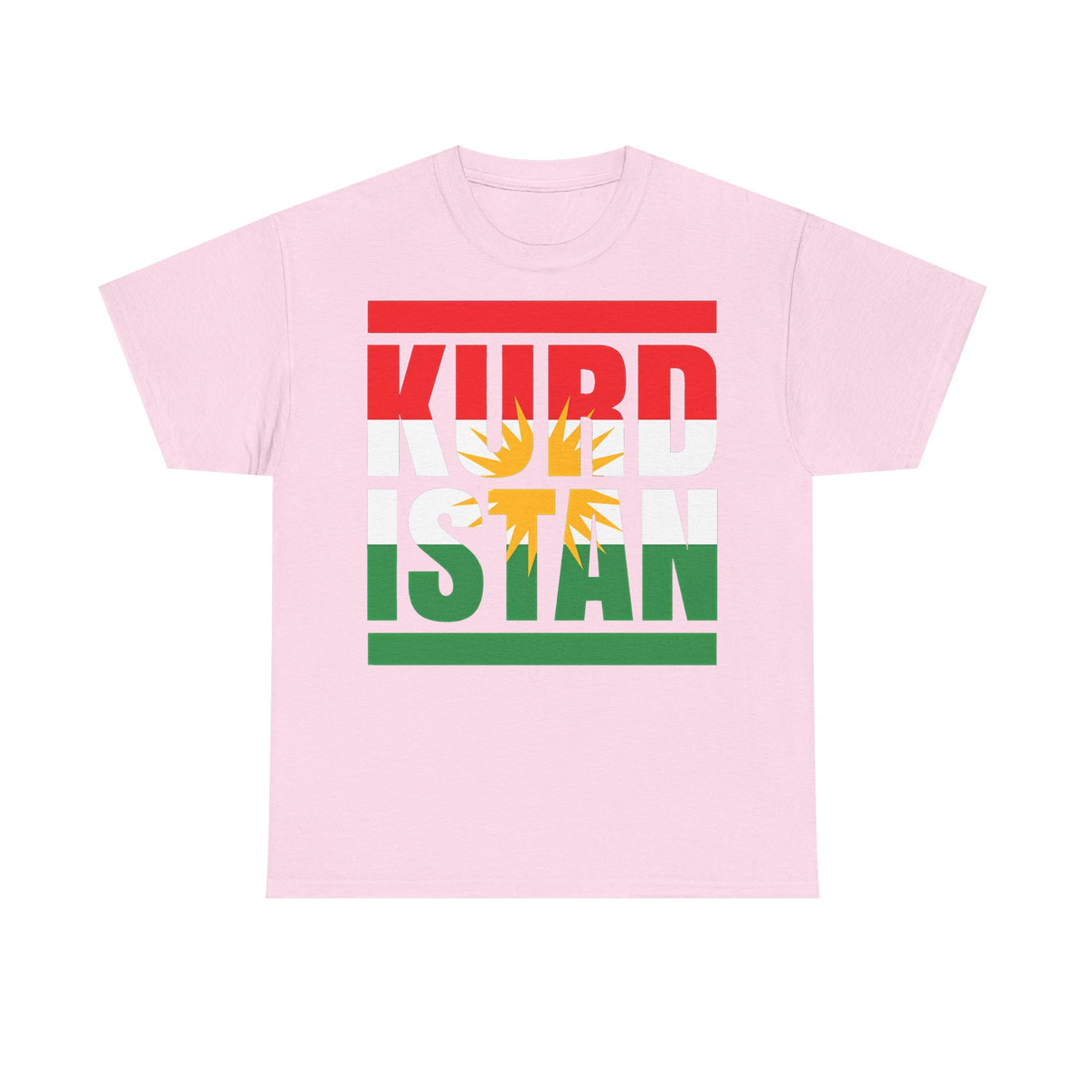 Kurdistán Azadi Escudo Bandera Patria Newroz Regalo - Camiseta unisex