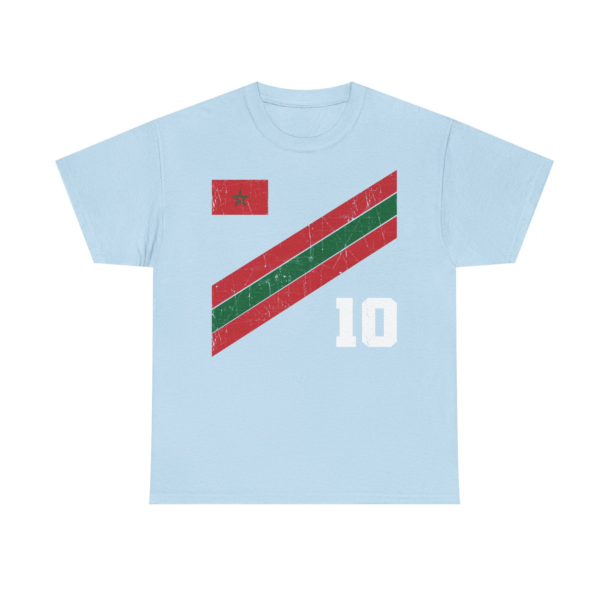 Marruecos Escudo Morocco Bandera Orgullo Fútbol Fan Deporte FIdea de regalo - Camiseta unisex