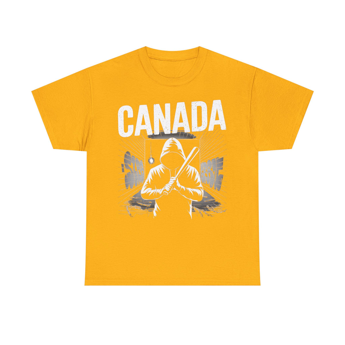 Canada Kanada Hooligan Wappen Flagge Fan Sport Fußball Geschenkidee - Unisey T-Shirt