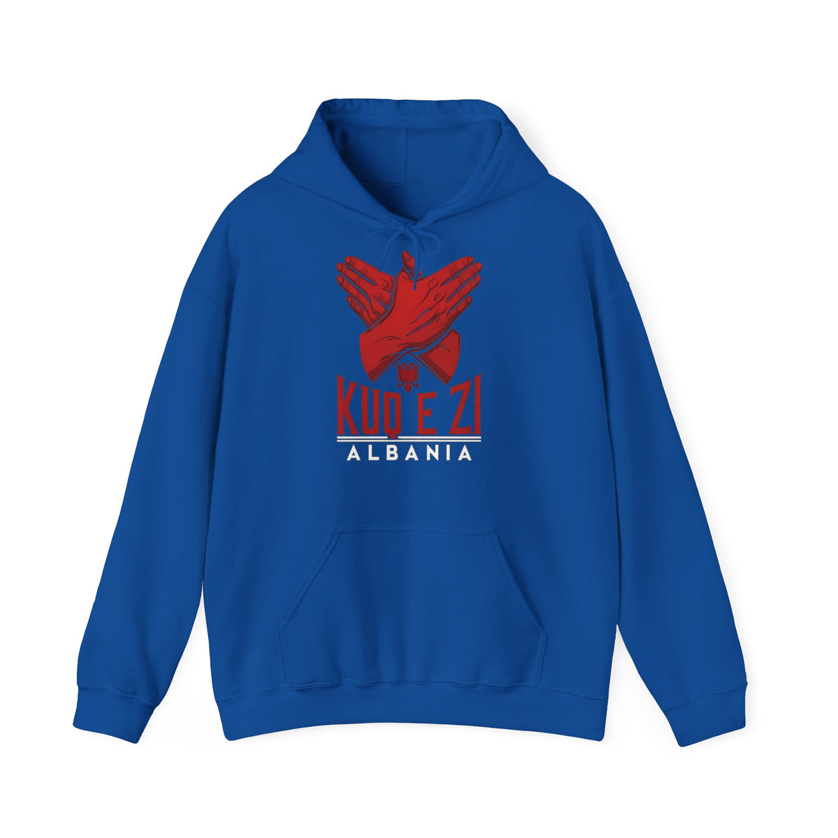 Albania KUQ E ZI Adlermove - Unisex Hoodie