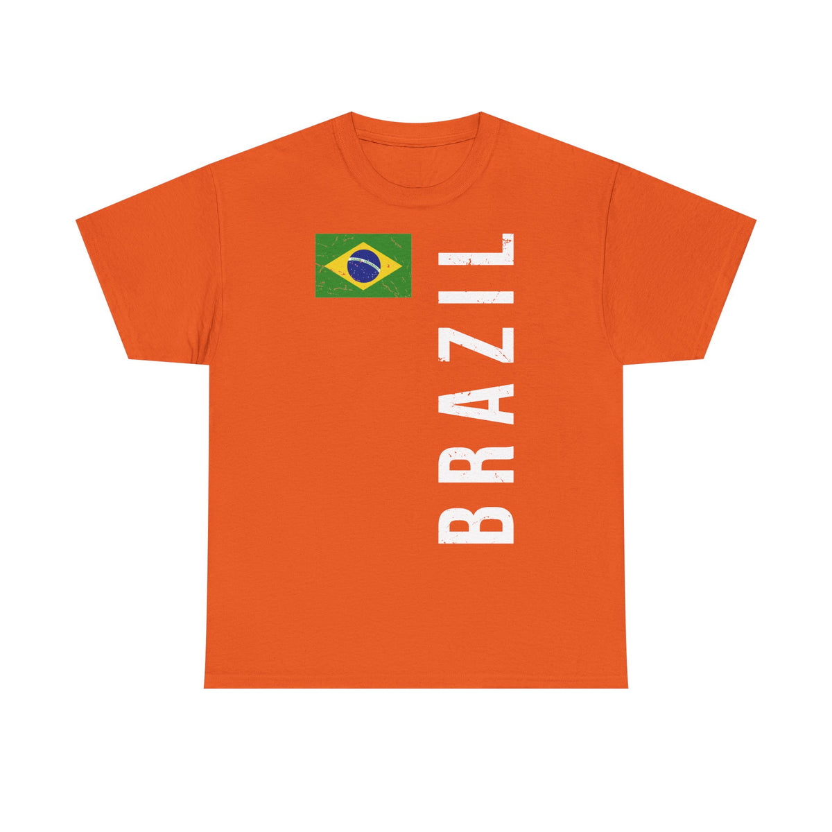 Brazil Brasilien Wappen Flagge Sport Fan Fußball Geschenkidee - Unisex T-Shirt
