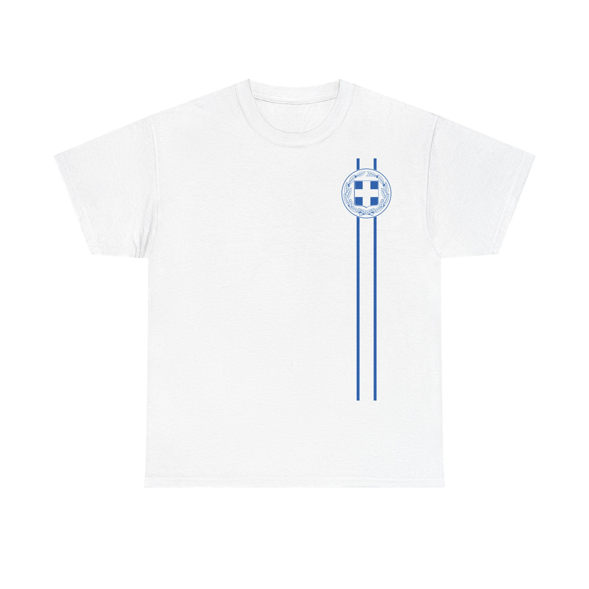 Grecia Grecia Bandera Escudo Patria Fútbol Deporte Aficionado Idea de regalo - Camiseta unisex