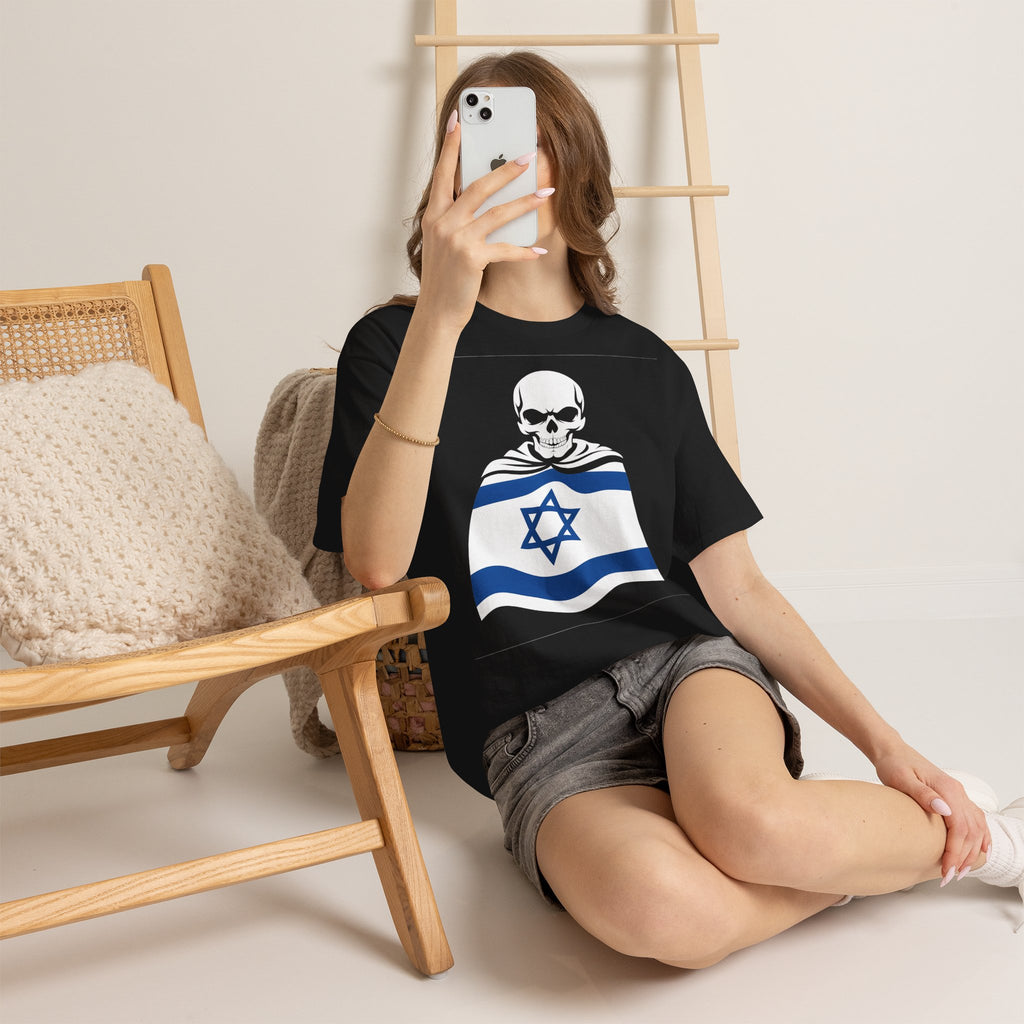 Israel Hooligan Wappen Flagge Fan Geschenkidee Fashion - Unisex T-Shirt