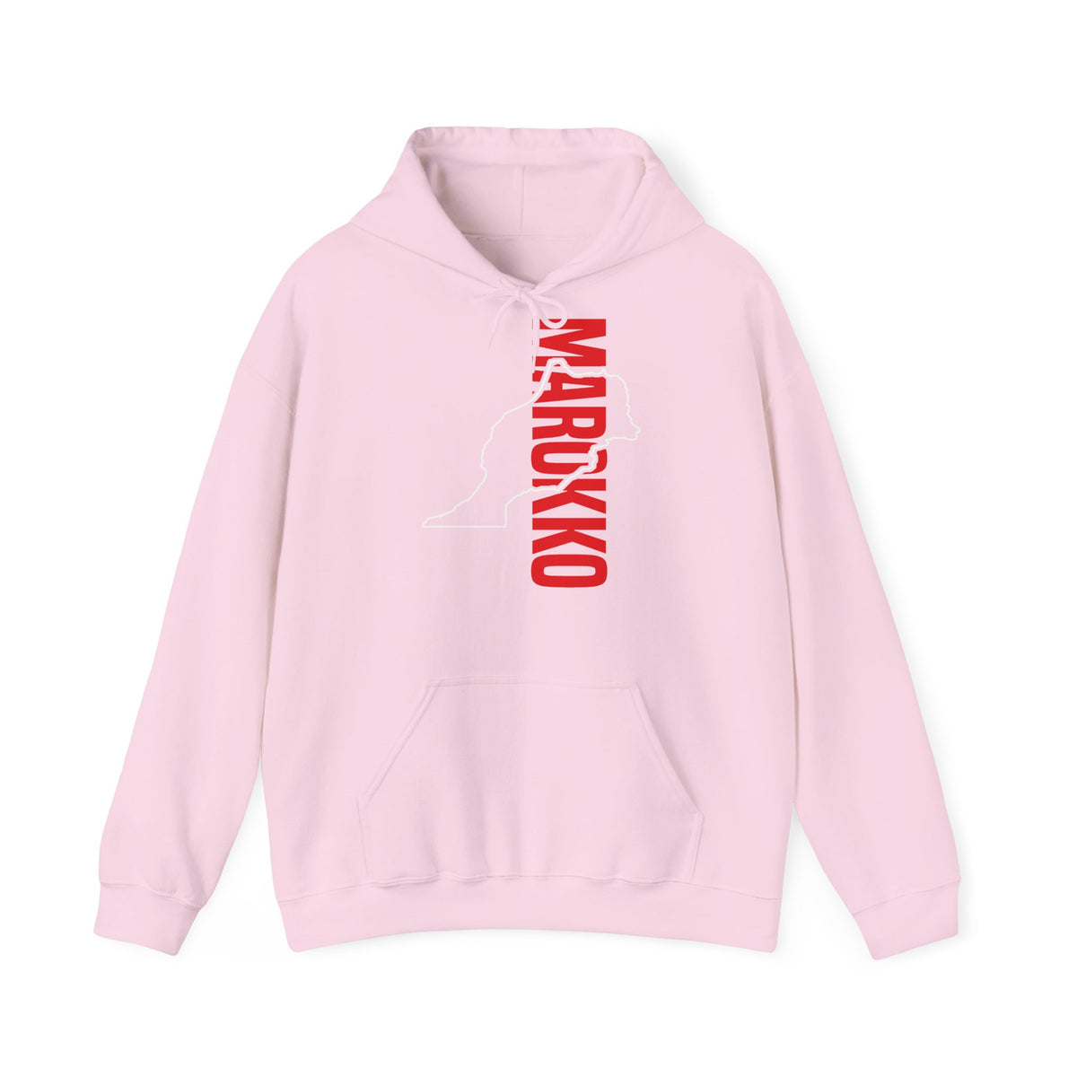 Stemma del Marocco Bandiera del Marocco Orgoglio Tifoso di calcio Sport Idea regalo - Felpa con cappuccio unisex