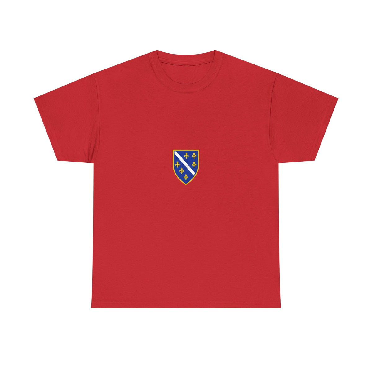 Bosnia Wappen Flagge Stolz Heimat Fußball fan Geschenkidee - Unisex T-Shirt