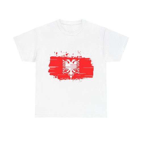 Albanie blason shqiponja drapeau albanais football fan sport T-shirt unisexe