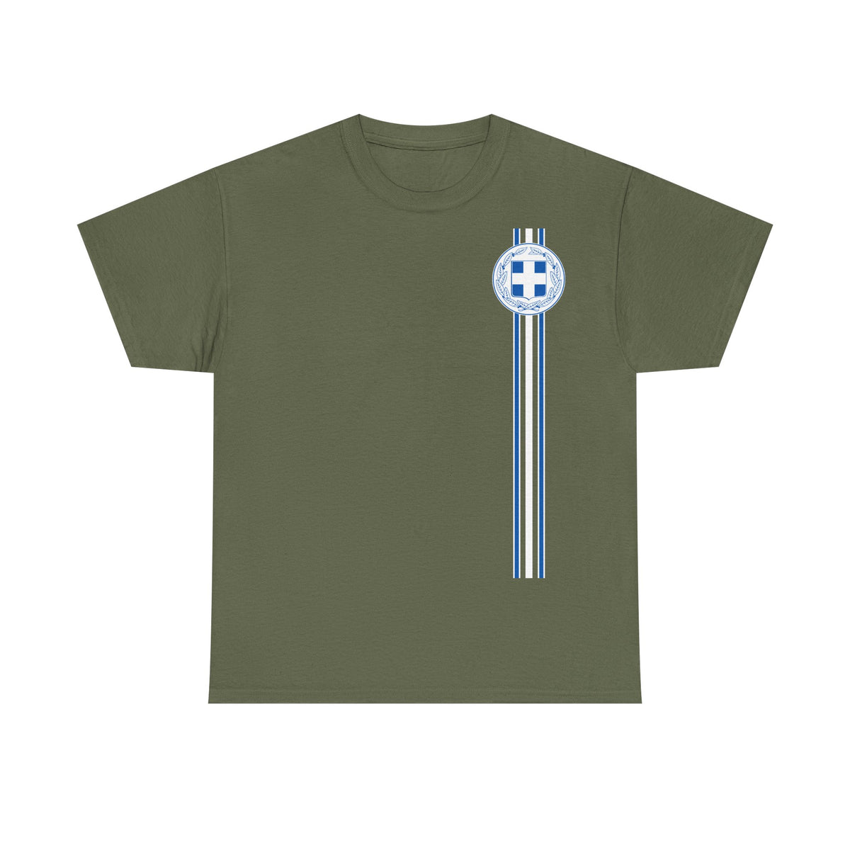 Grecia Grecia Bandera Escudo Patria Fútbol Deporte Aficionado Idea de regalo - Camiseta unisex