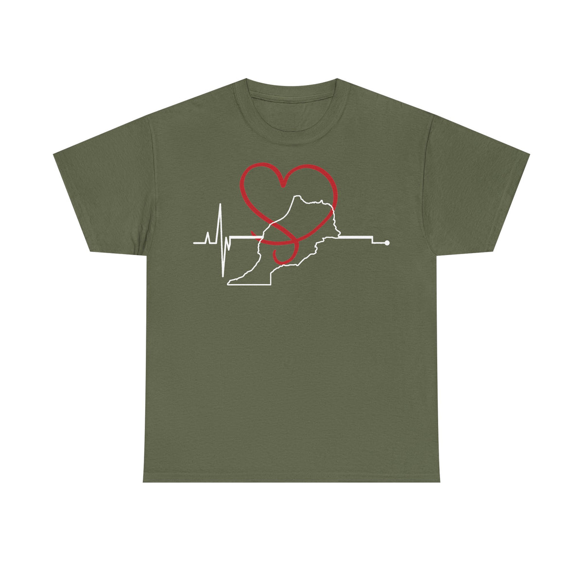 Marruecos Escudo Morocco Bandera Orgullo Fútbol Fan Deporte FIdea de regalo - Camiseta unisex