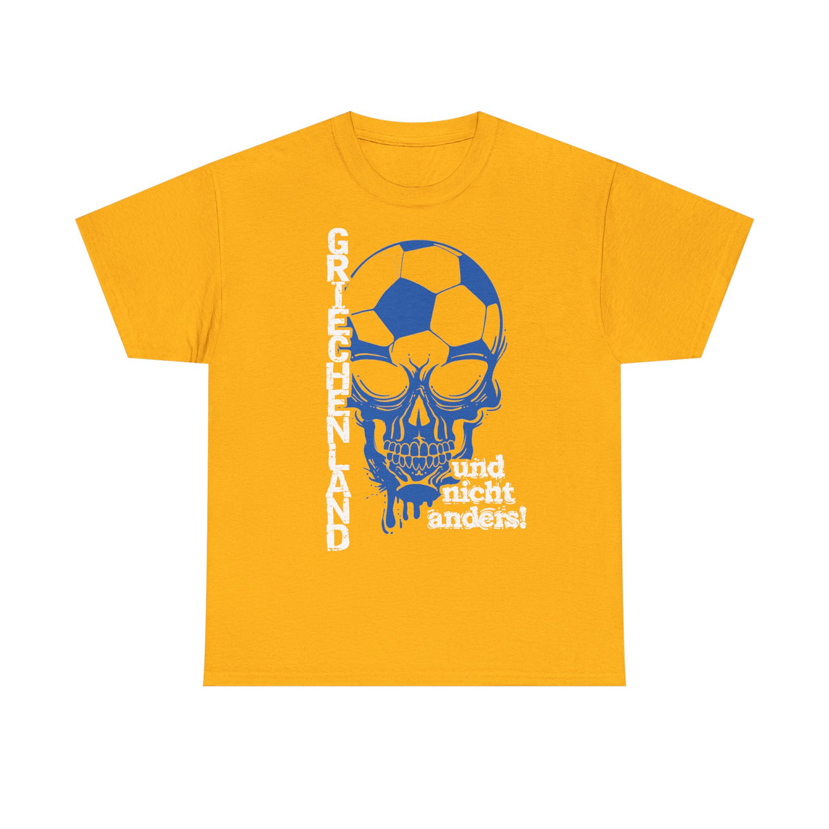 Grecia Grecia Bandera Escudo Patria Fútbol Deporte Aficionado Idea de regalo - Camiseta unisex