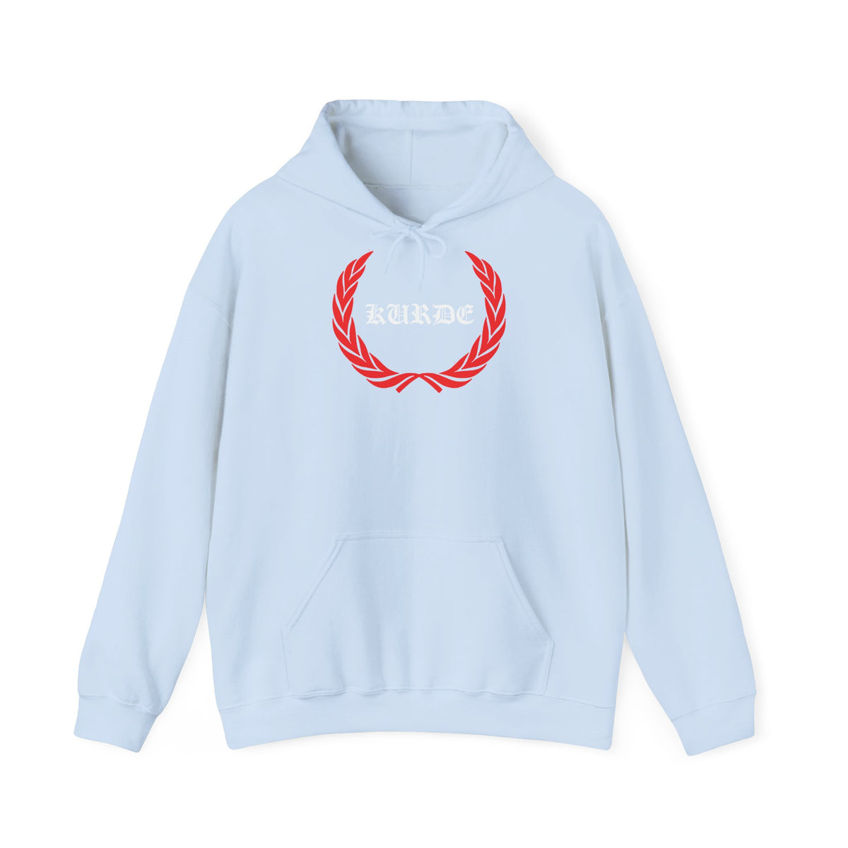 Kurdistan patria orgoglio stemma bandiera sport calcio regalo per tifosi - felpa con cappuccio unisex