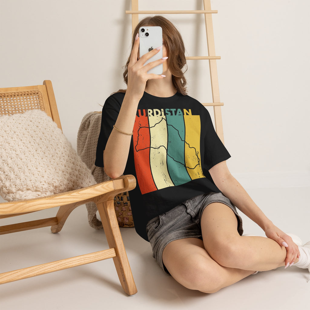 Kurdistan Azadi Wappen Flagge Heimat Newroz Geschenk - Unisex T-Shirt