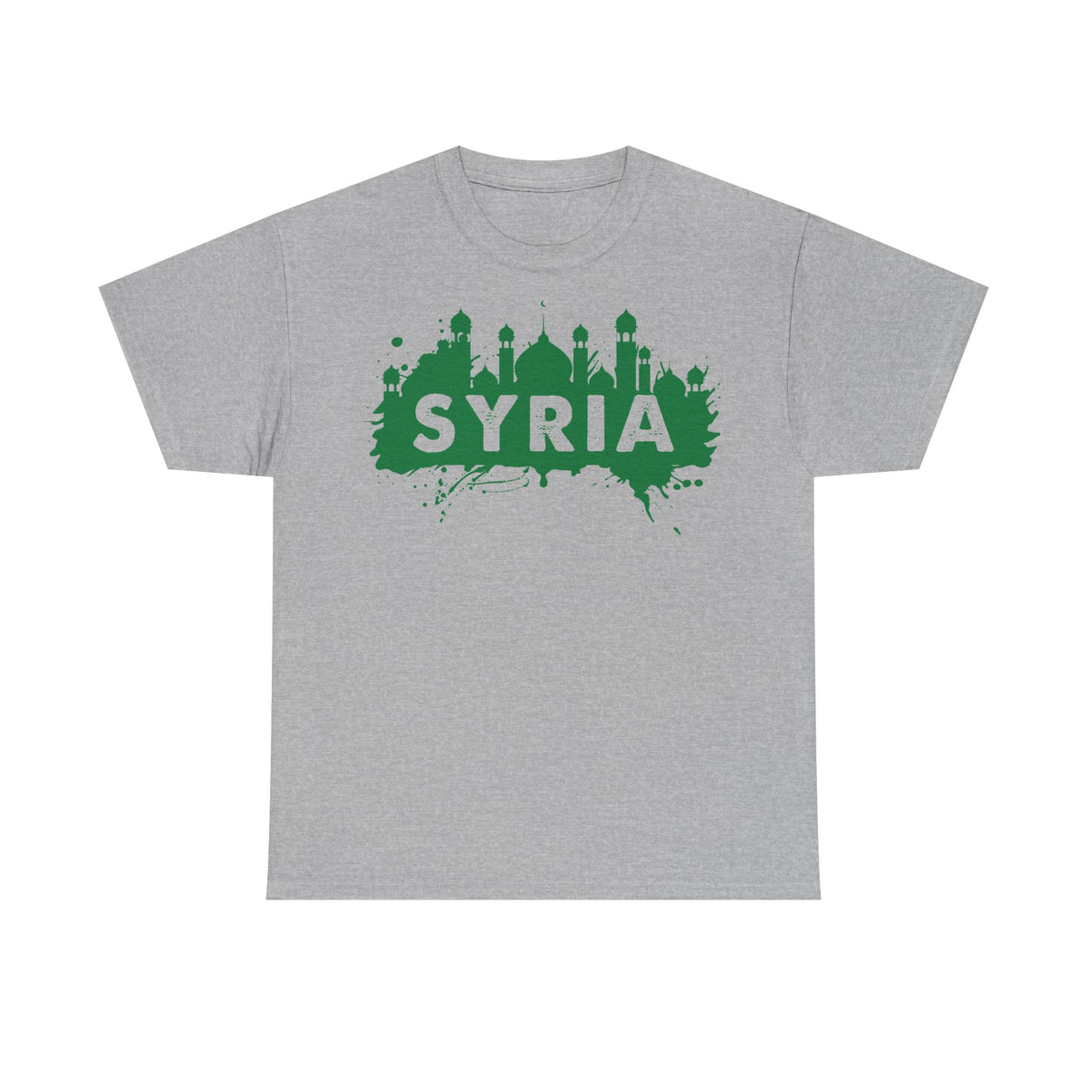 Syria Syrien Wappen Flagge Heimat Sport Fan Geschenkidee - Unisex T-Shirt