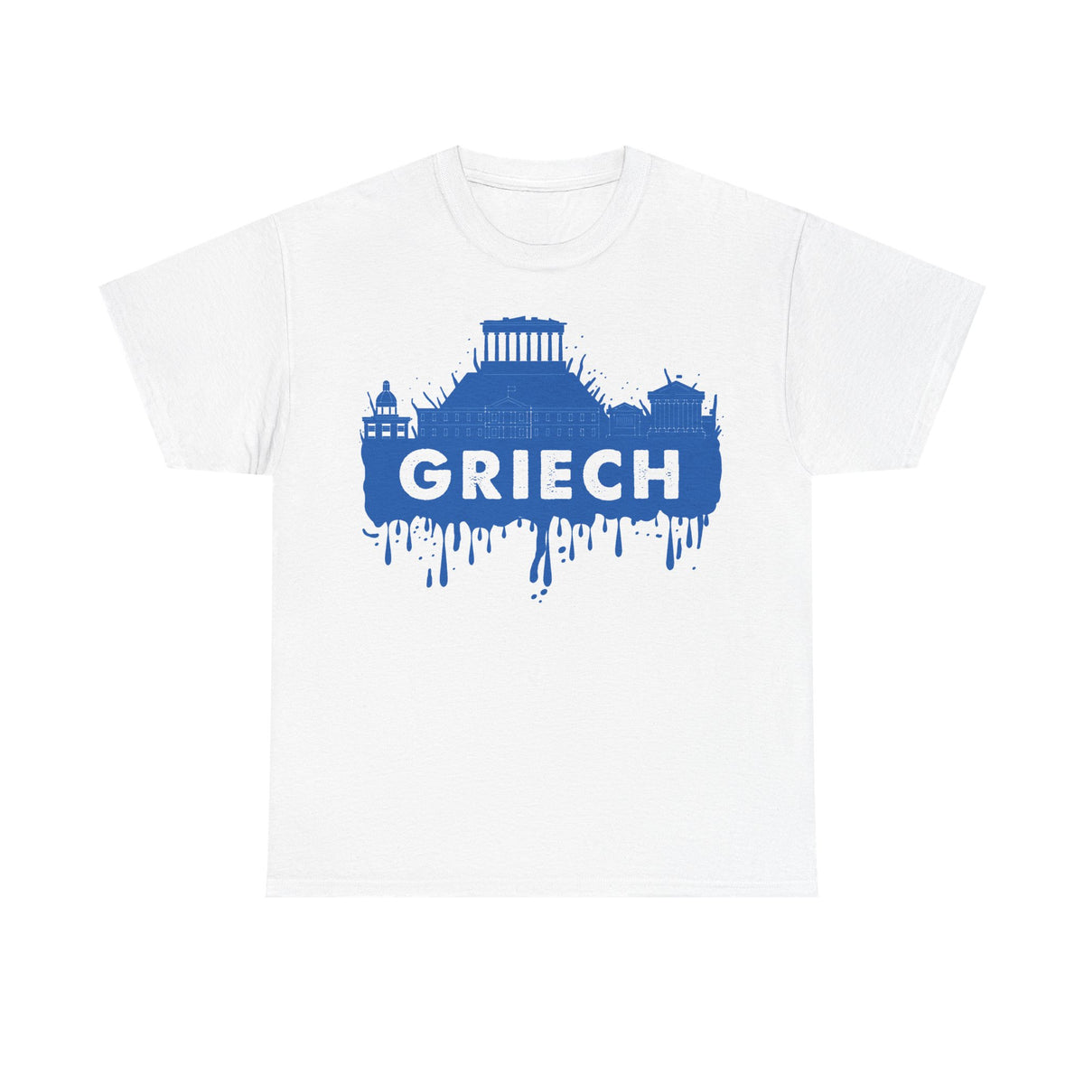 Grecia Grecia Bandera Escudo Patria Fútbol Deporte Aficionado Idea de regalo - Camiseta unisex