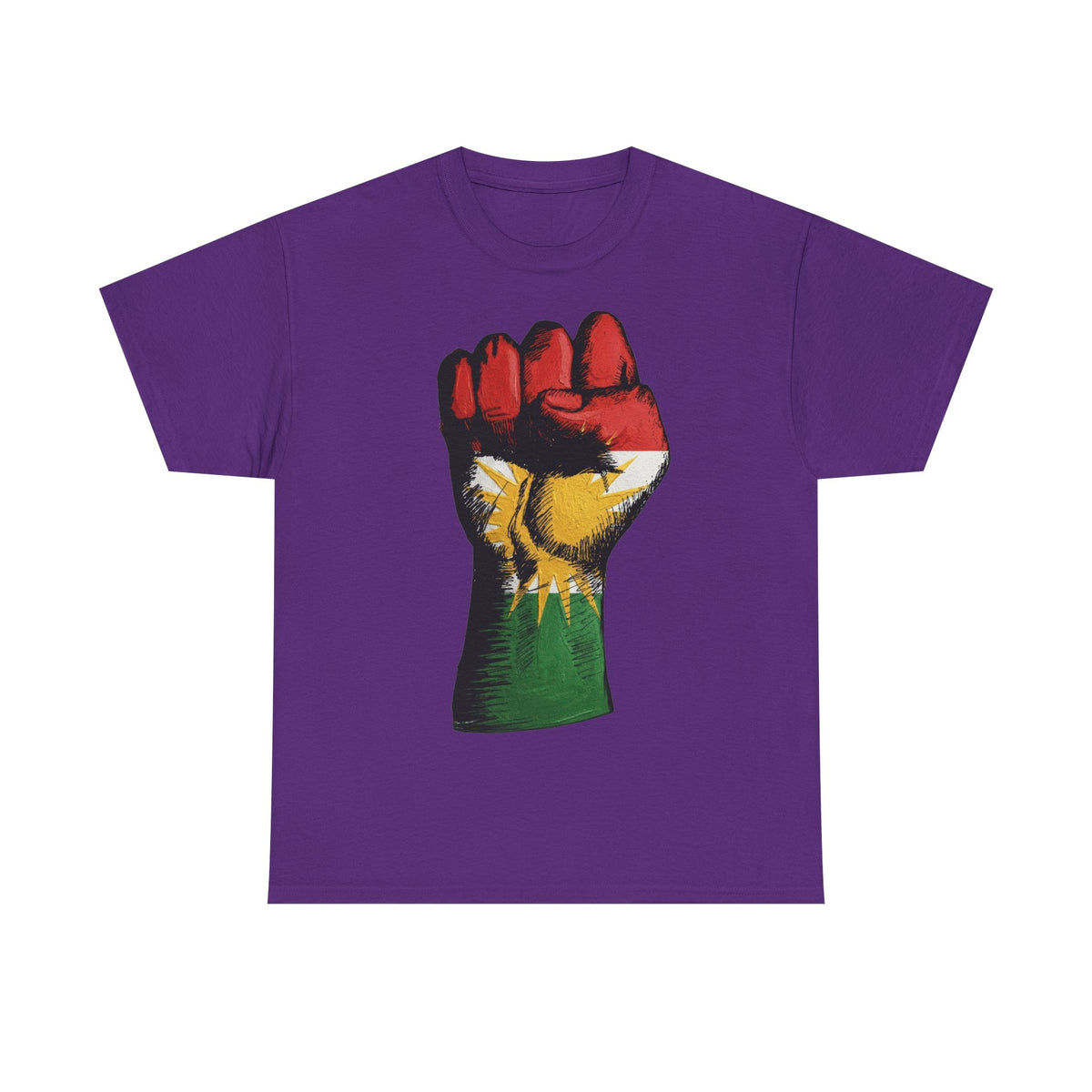 Kurdistan Power DNA Sonne Azadi - Unisex T-Shirt