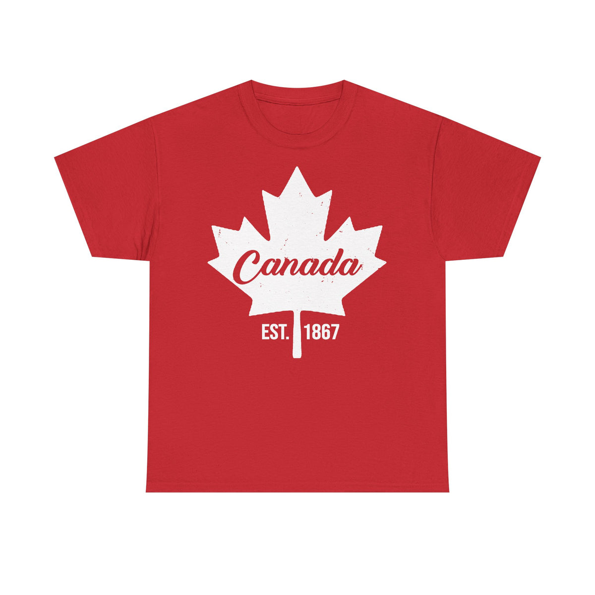Canada Kanada Wappen Flagge Fan Sport Fußball Geschenkidee - Unisey T-Shirt