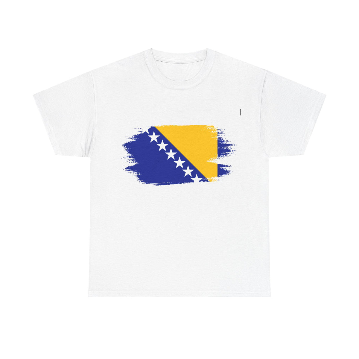 Bosnia Wappen Flagge Stolz Heimat Fußball fan Geschenkidee - Unisex T-Shirt