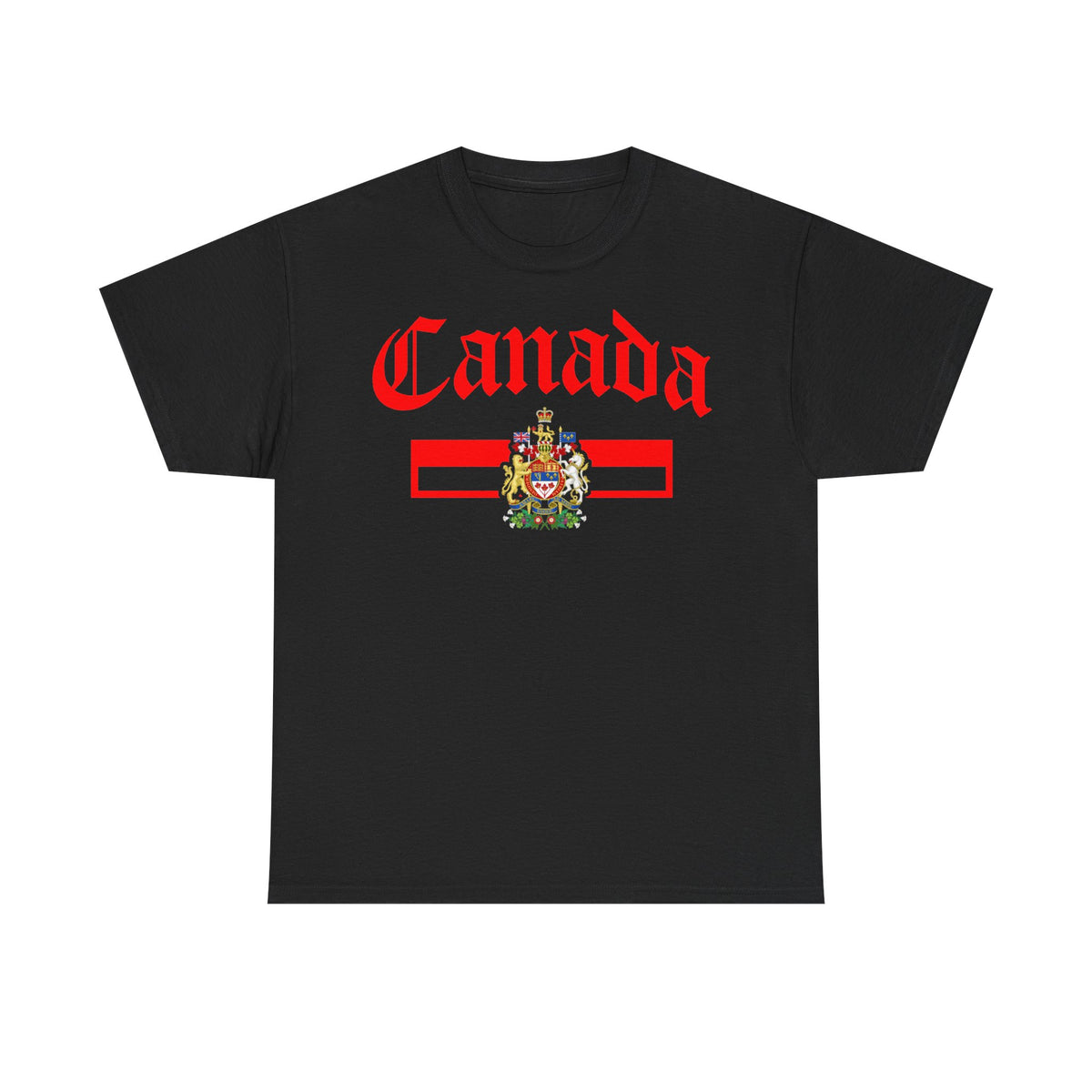 Canada Kanada Wappen Flagge Fan Sport Fußball Geschenkidee - Unisey T-Shirt