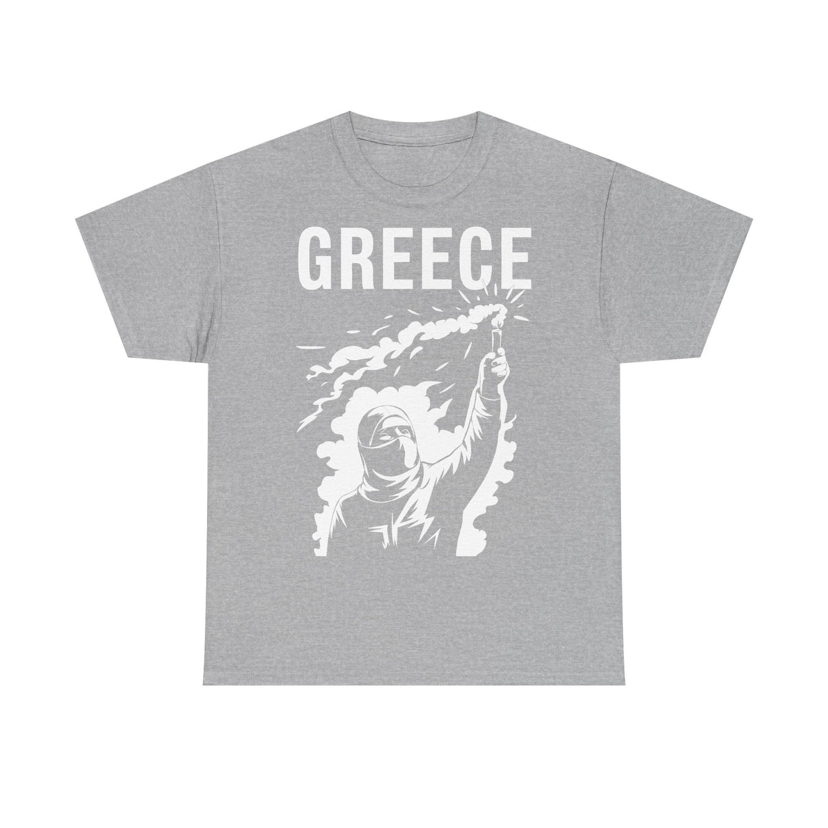 Grecia Grecia hooligan bandera escudo patria fútbol deporte aficionado idea de regalo - camiseta unisex