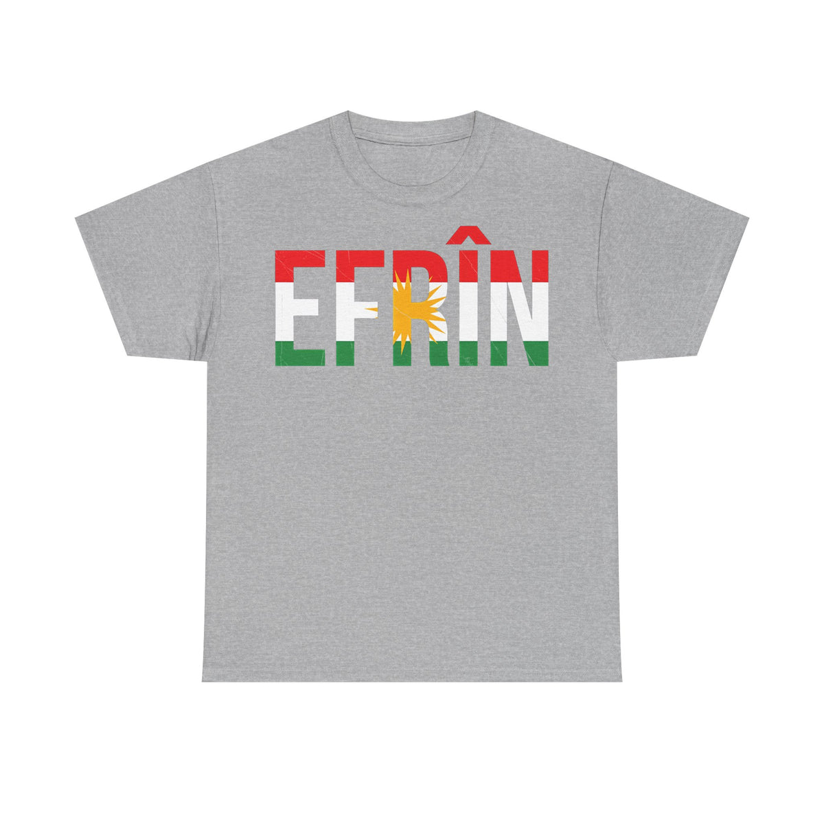 Kurdistán Azadi Escudo Bandera Patria Newroz Regalo - Camiseta unisex