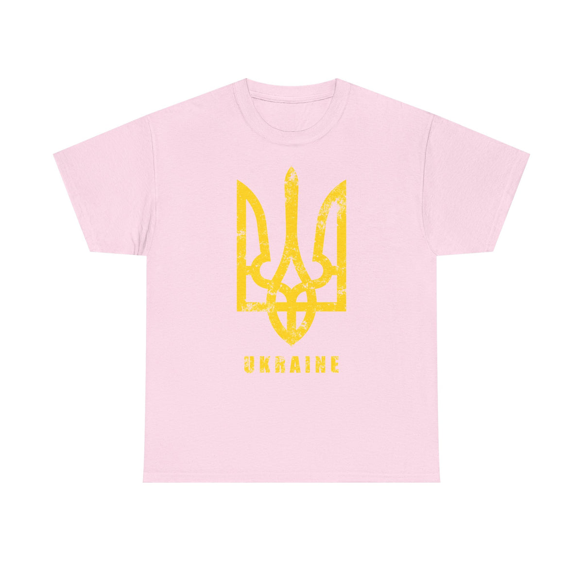 Bandiera e stemma dell'Ucraina Idea regalo Sport Tifoso Moda Vintage - T-shirt unisex