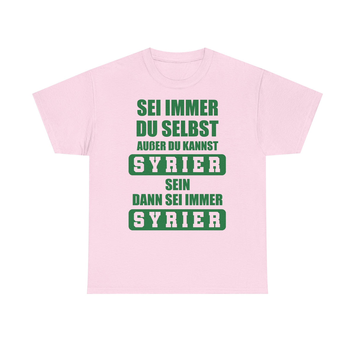Syria Syrien Wappen Flagge Heimat Sport Fan Geschenkidee - Unisex T-Shirt