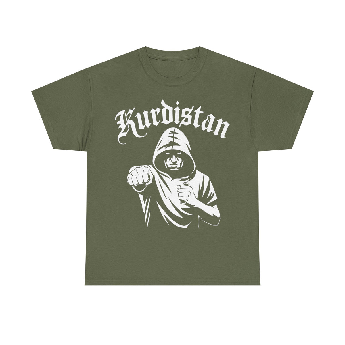 Camiseta unisex con escudo, bandera y regalo para los aficionados del Kurdistán: Azadi, patria