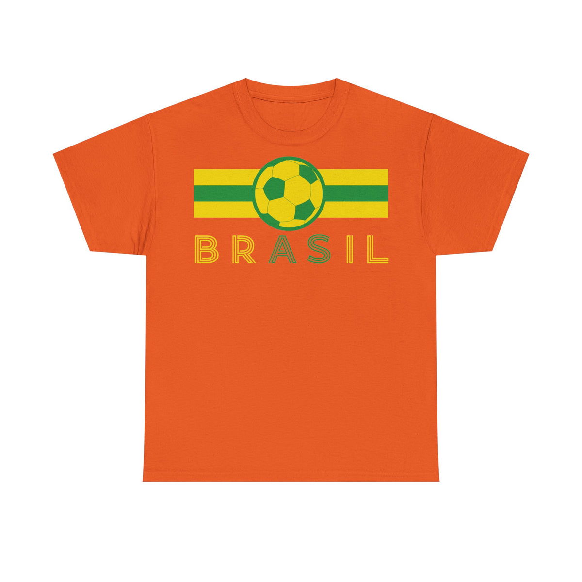 Brazil Brasilien Wappen Flagge Sport Fan Fußball Geschenkidee - Unisex T-Shirt
