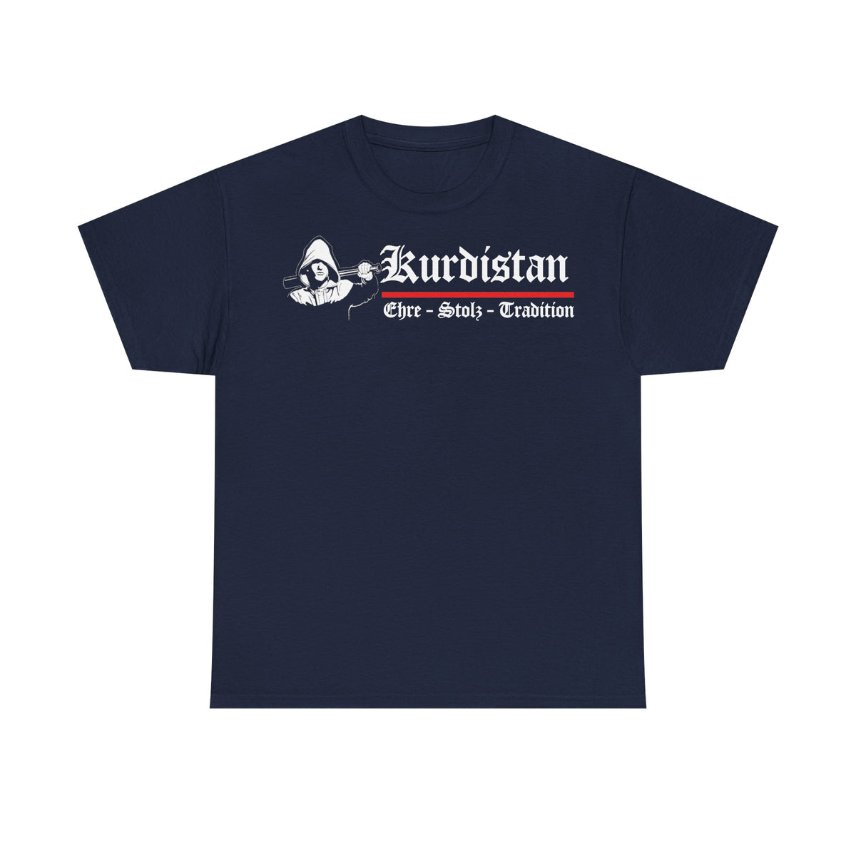 Kurdistán Azadi Escudo Bandera Patria Newroz Regalo - Camiseta unisex