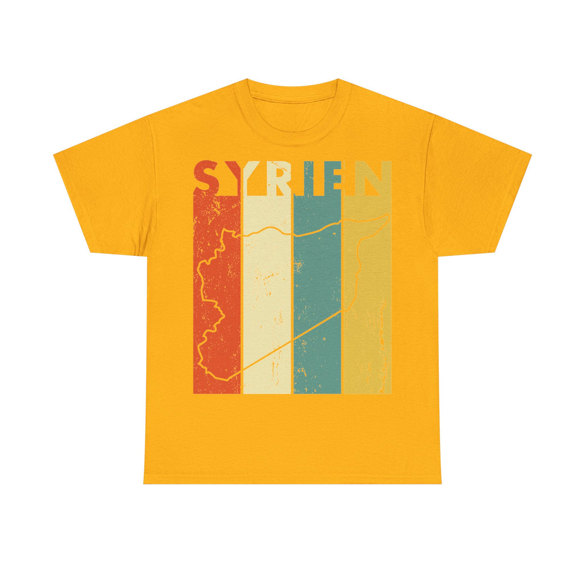 Syria Syrien Wappen Flagge Heimat Sport Fan Geschenkidee - Unisex T-Shirt