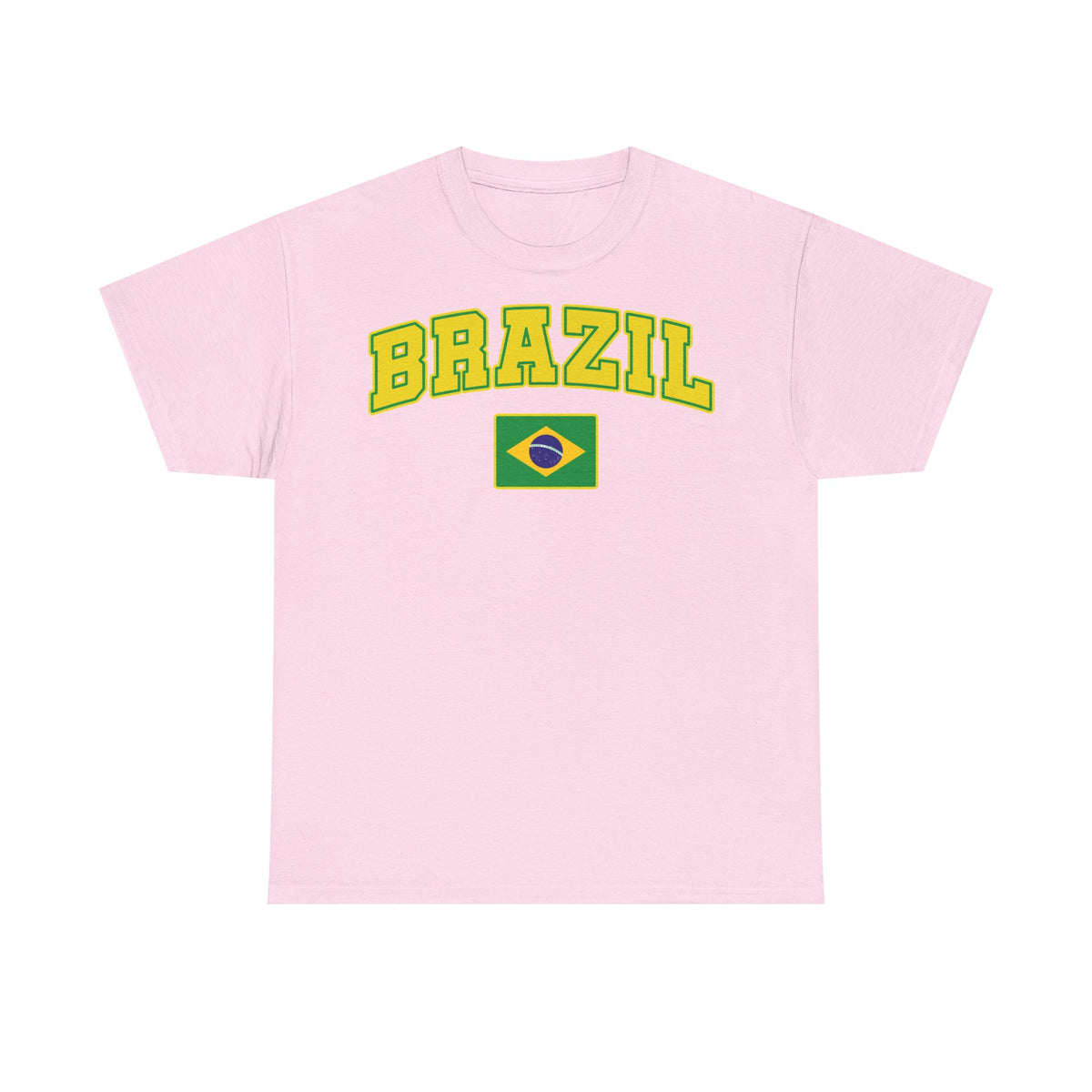 Brazil Brasilien Wappen Flagge Sport Fan Fußball Geschenkidee - Unisex T-Shirt