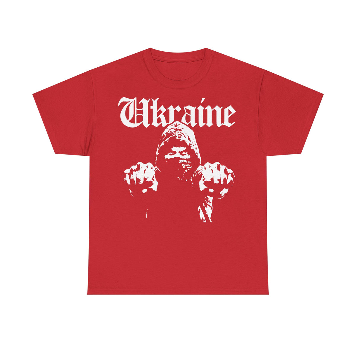 Bandera de Ucrania escudo idea de regalo afición al deporte moda vintage - Camiseta unisex