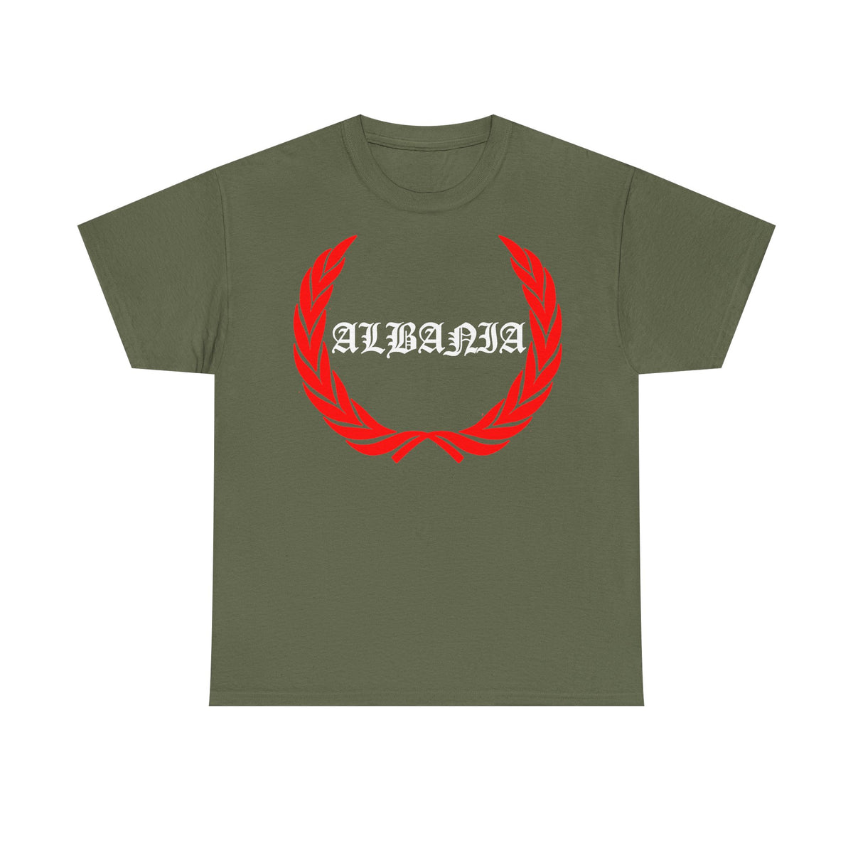 Albania Wappen Shqiptar Flagge Adler Fußball Fan Sport Unisex T Shirt