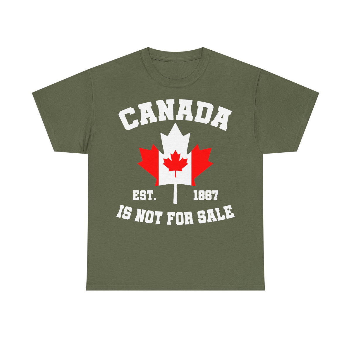 Canada Kanada Wappen Flagge Fan Sport Fußball Geschenkidee - Unisey T-Shirt