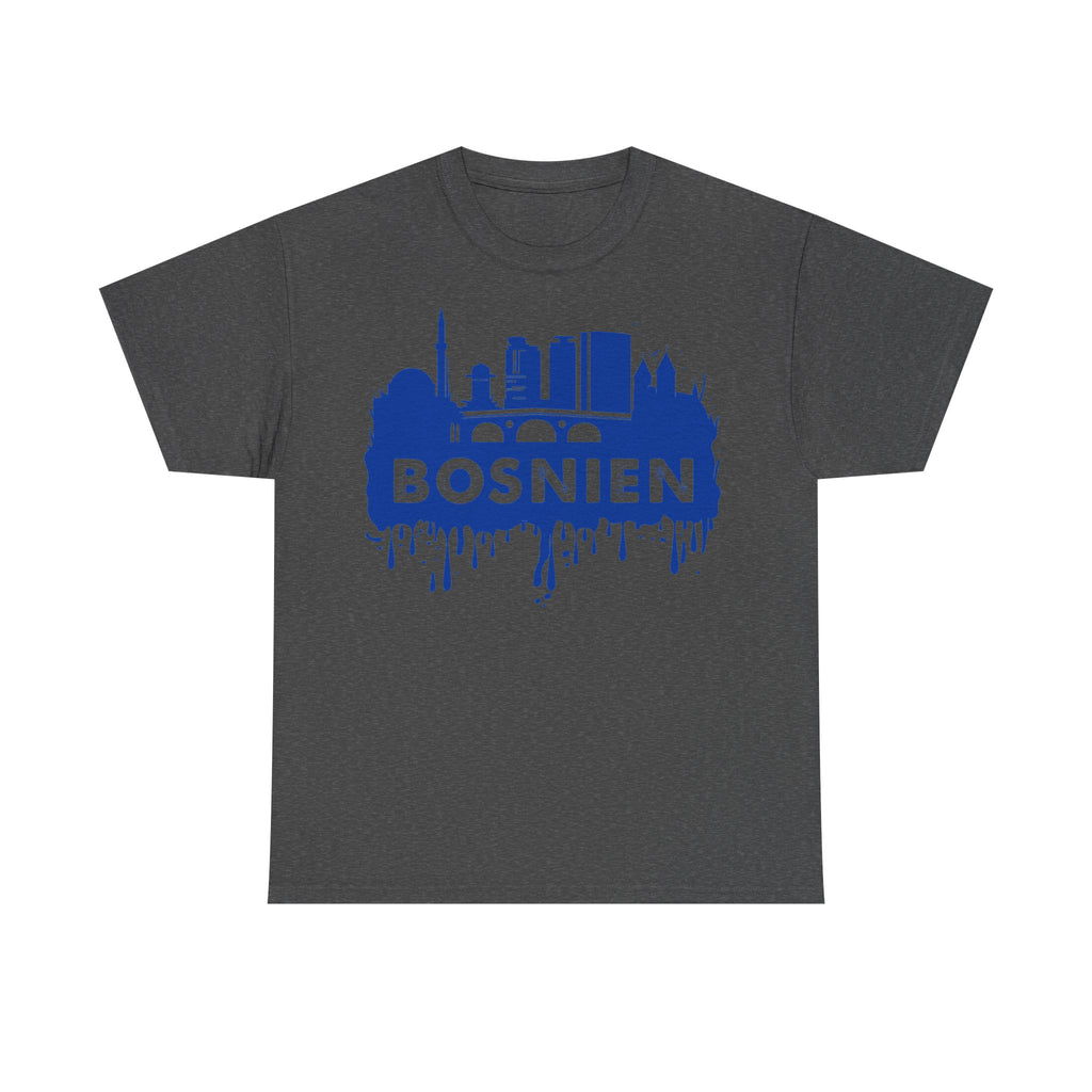Bosnia Wappen Flagge Stolz Heimat Fußball fan Geschenkidee - Unisex T-Shirt