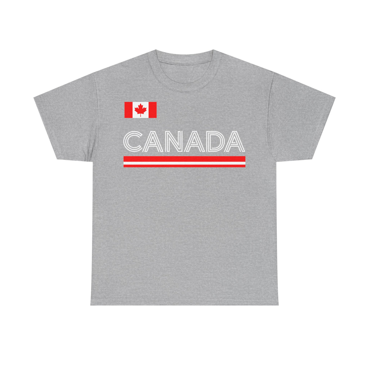 Canada Kanada Wappen Flagge Fan Sport Fußball Geschenkidee - Unisey T-Shirt