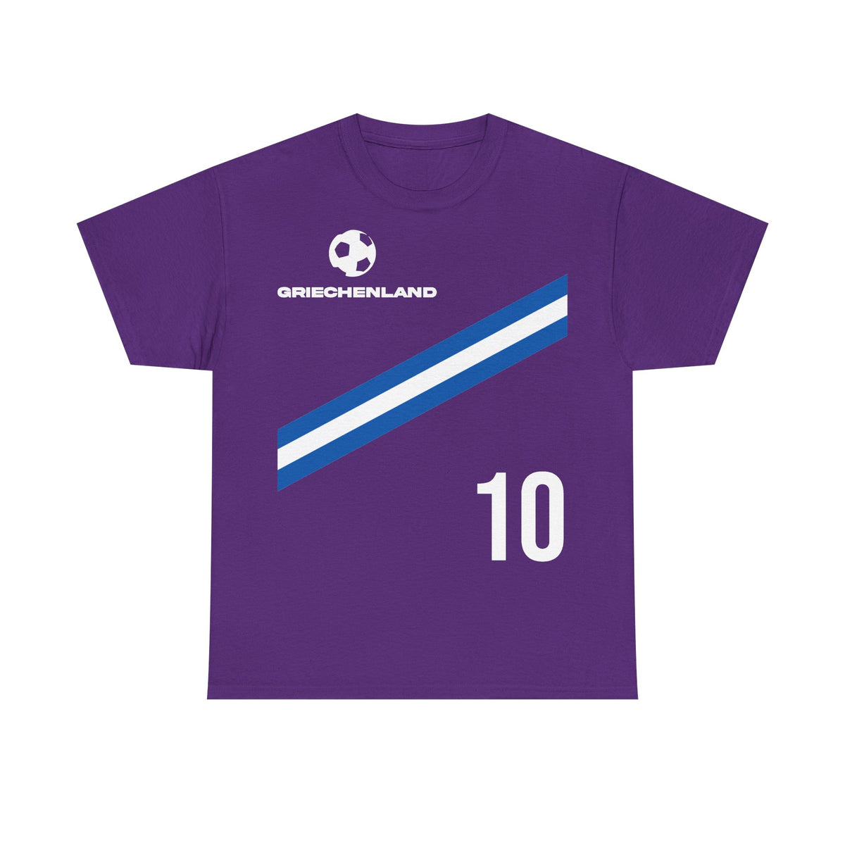 Grecia Grecia Bandera Escudo Patria Fútbol Deporte Aficionado Idea de regalo - Camiseta unisex