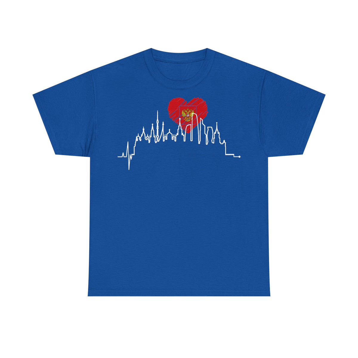 Rusia Rusia Moscú águila bandera escudo regalo deporte aficionado moda - Camiseta unisex