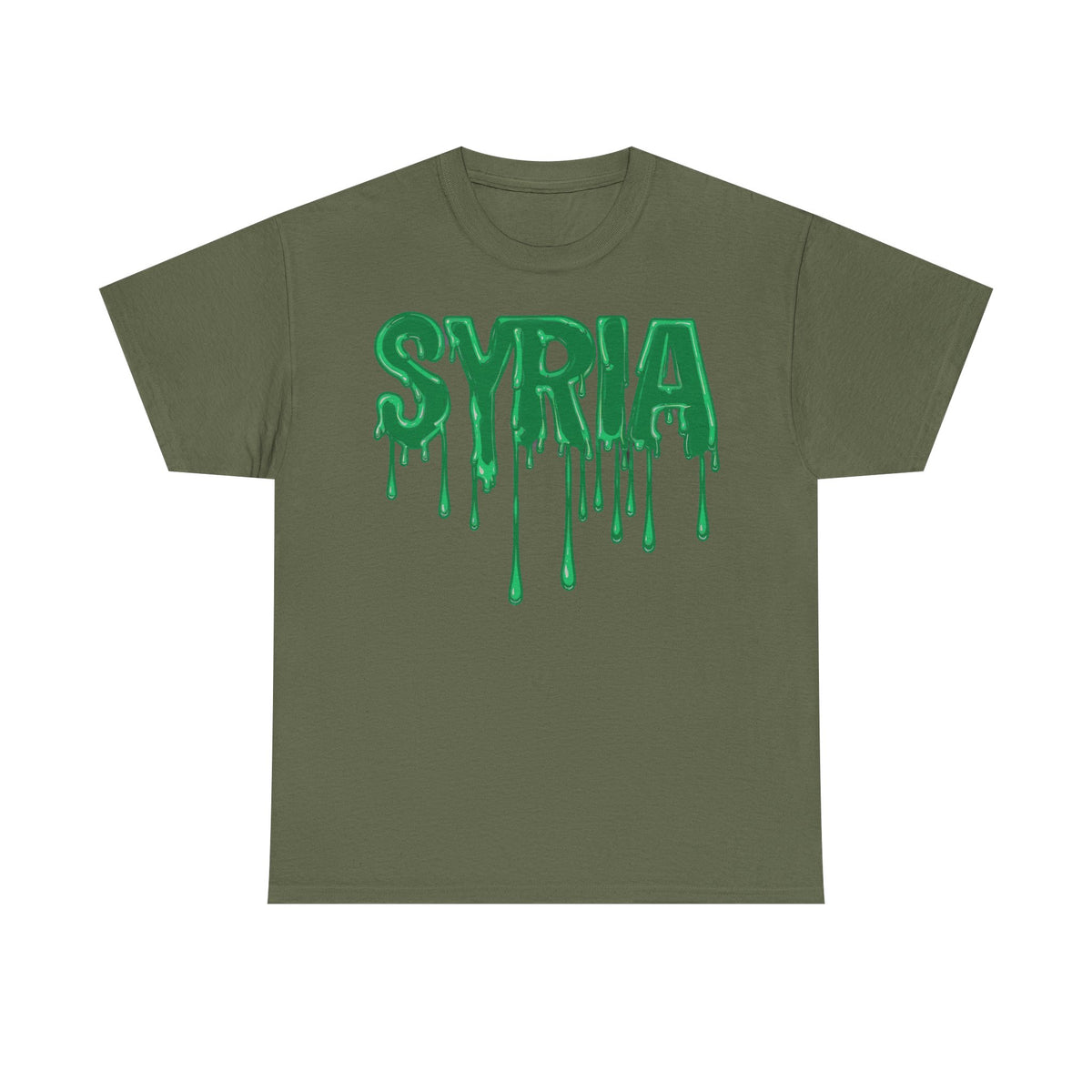 Syria Syrien Wappen Flagge Heimat Sport Fan Geschenkidee - Unisex T-Shirt