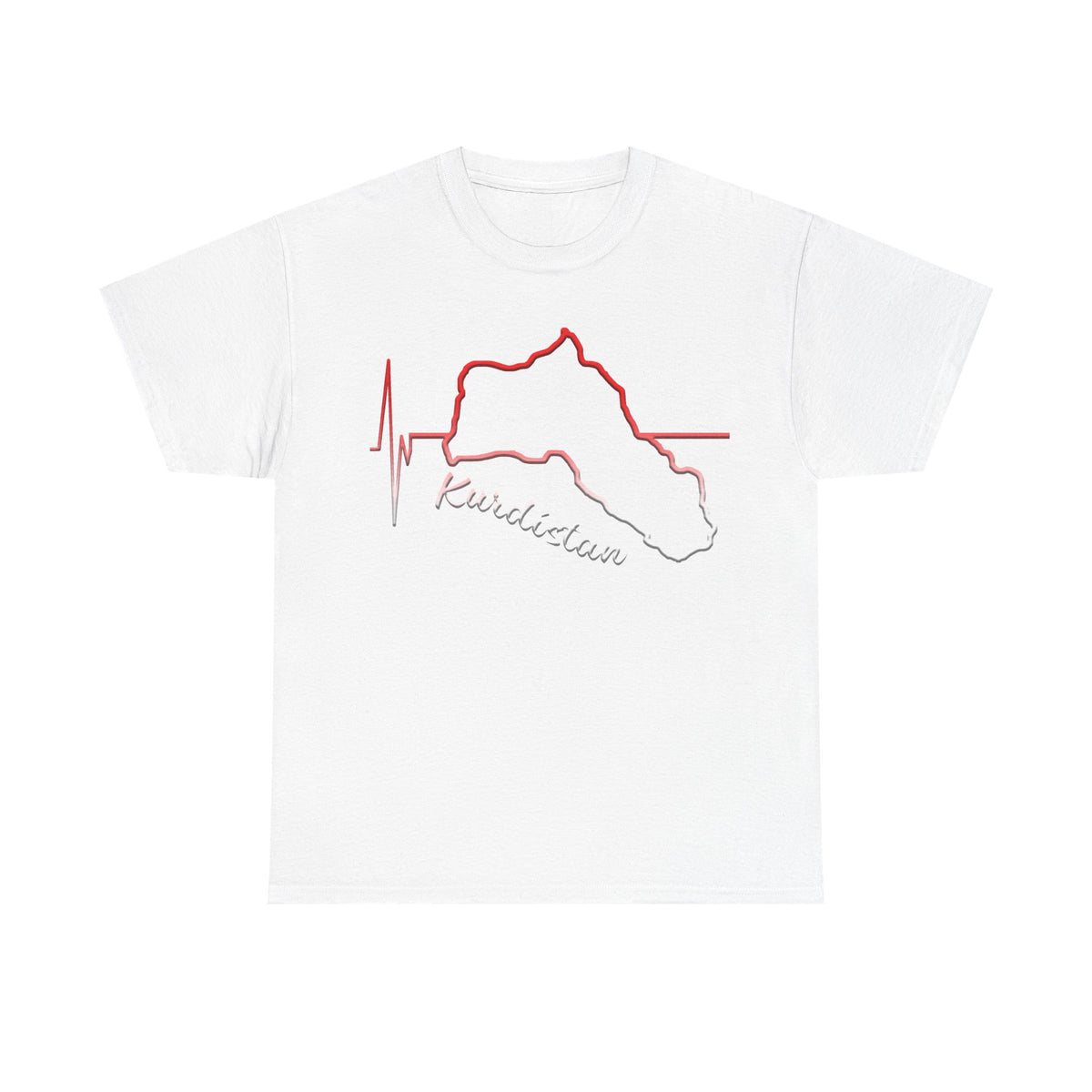 Kurdistán Azadi Escudo Bandera Patria Newroz Regalo - Camiseta unisex