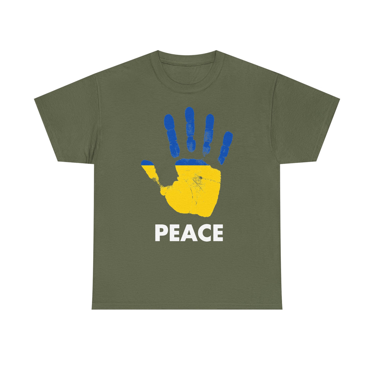 Bandiera e stemma dell'Ucraina Idea regalo Sport Tifoso Moda Vintage - T-shirt unisex