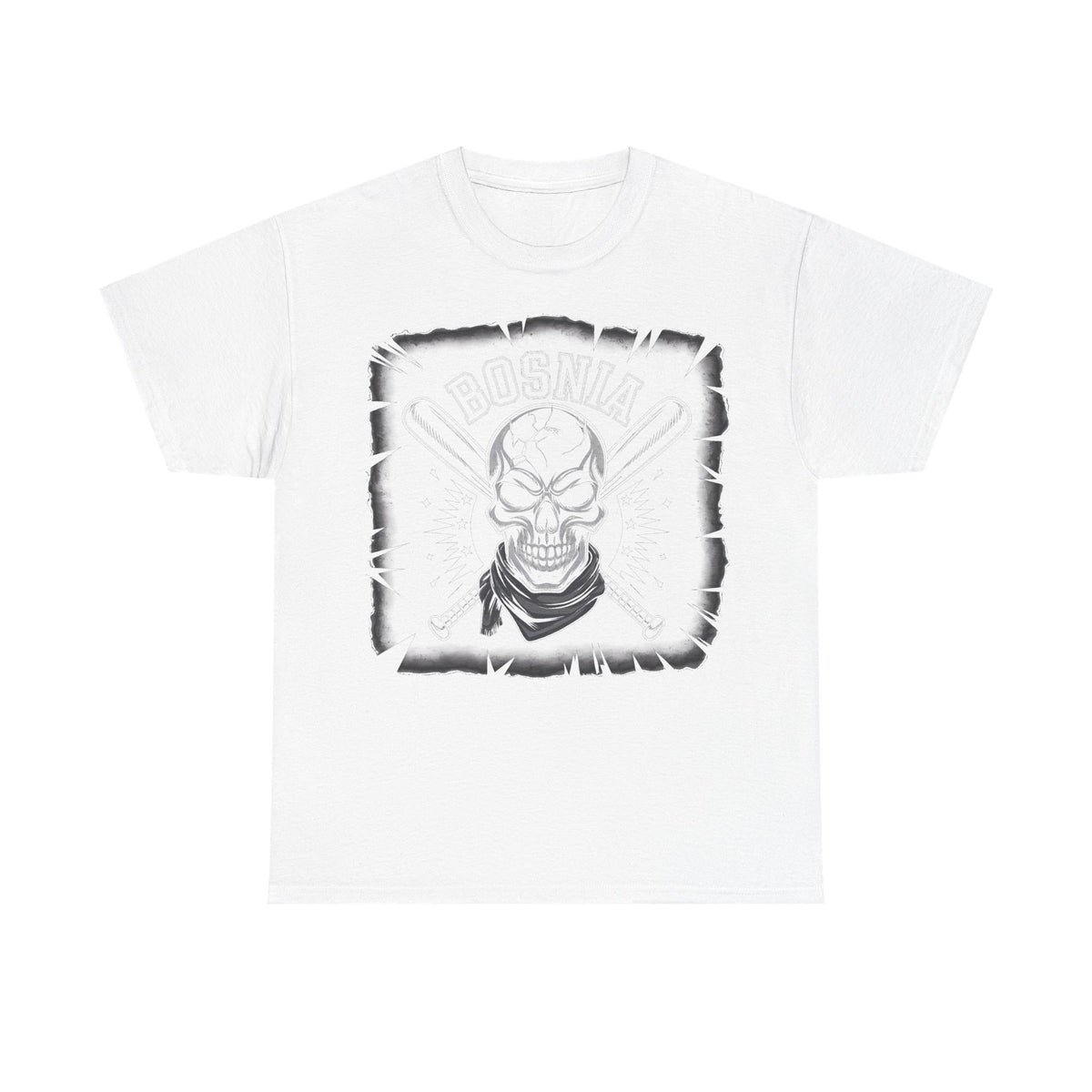 Bosnia escudo bandera orgullo patria aficionado al fútbol idea de regalo - Camiseta unisex