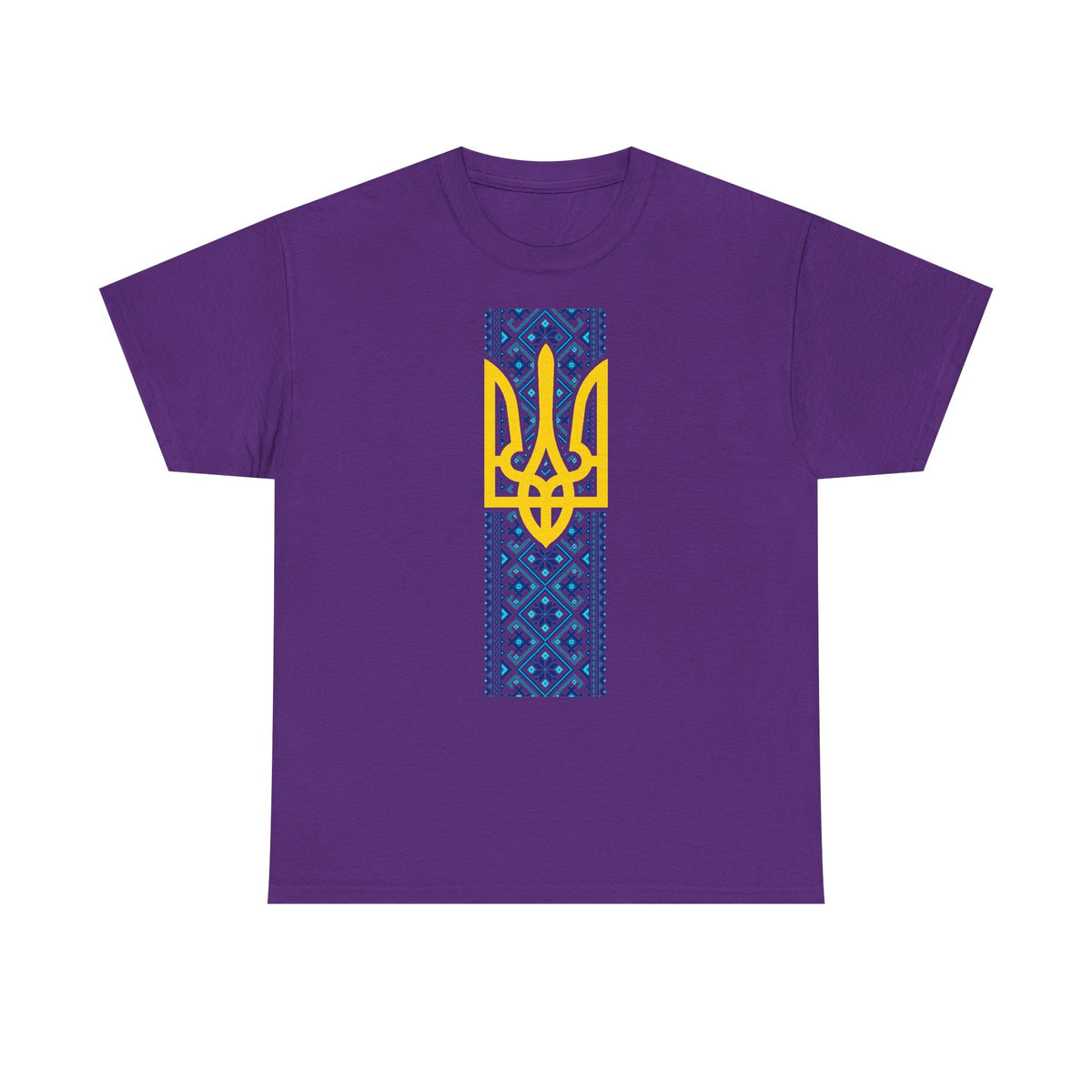 Bandiera e stemma dell'Ucraina Idea regalo Sport Tifoso Moda Vintage - T-shirt unisex