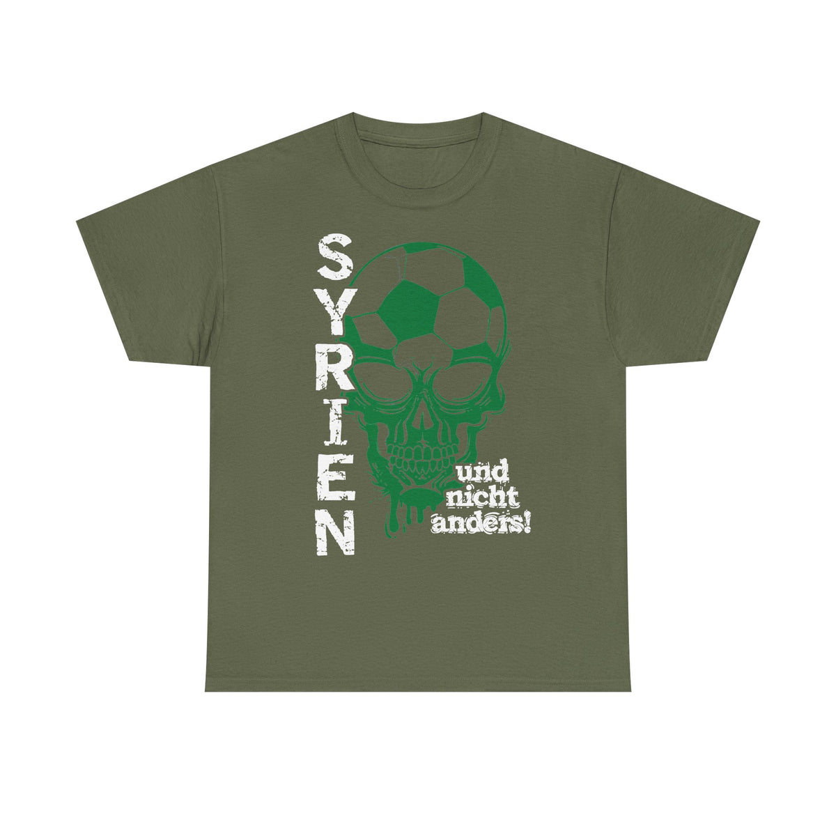 Syria Syrien Wappen Flagge Heimat Sport Fan Geschenkidee - Unisex T-Shirt
