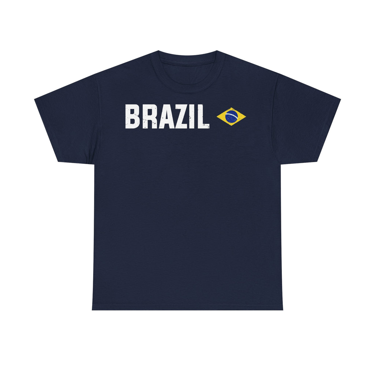 Brazil Brasilien Wappen Flagge Sport Fan Fußball Geschenkidee - Unisex T-Shirt