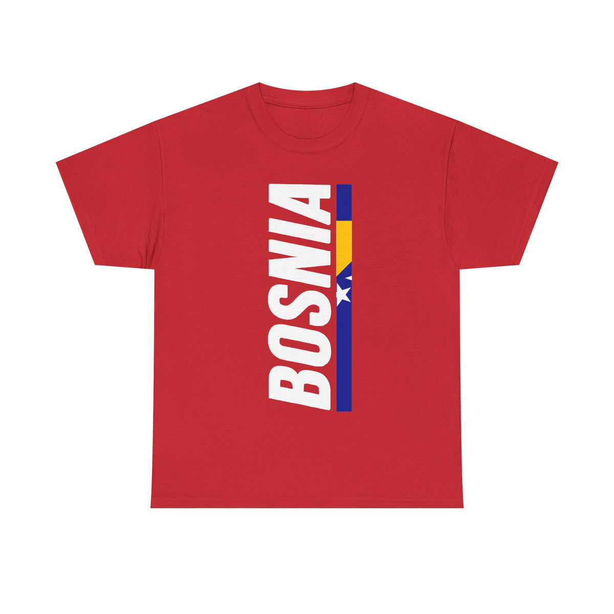 Bosnia Wappen Flagge Stolz Heimat Fußball fan Geschenkidee - Unisex T-Shirt