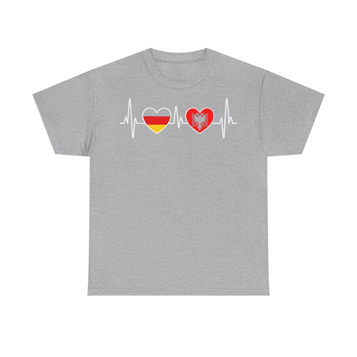 Camiseta unisex de Albania, escudo albanés, bandera, águila, fútbol, aficionado, deporte
