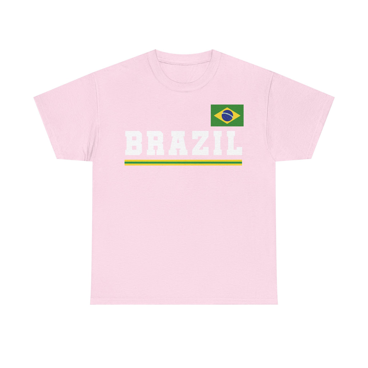Brazil Brasilien Wappen Flagge Sport Fan Fußball Geschenkidee - Unisex T-Shirt